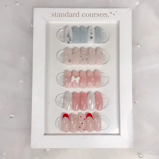 人気NO.1👑【オフ無し】ハンド💅✨定額スタンダードコース🎀