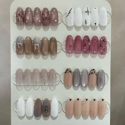 韓国定額【オフあり】🩰韓国定額デザインコース/パラジェル/フィルイン/キレイめネイル