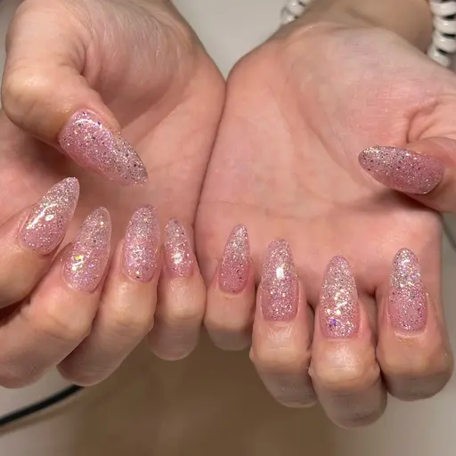 オフあり💅ハンドネイル（フラッシュ・マグネット・ラメグラデーション）