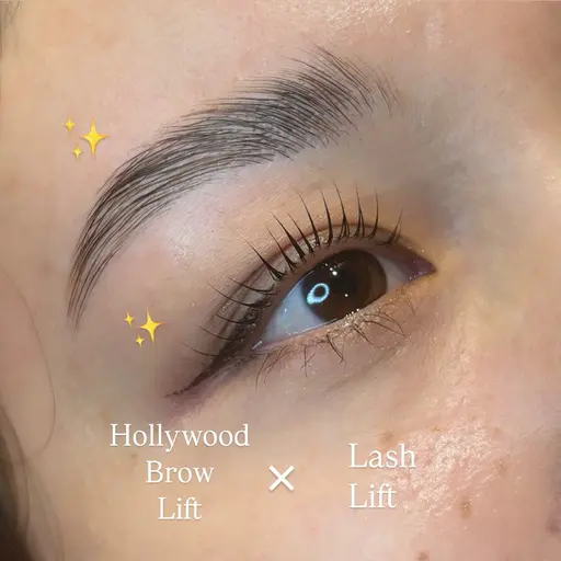 🎀リピーター様続出🎀まつ毛パーマ➕眉毛パーマ(WAX付)🤍パリジェンヌ🙆🏻‍♀️🤍美容液コーティング付