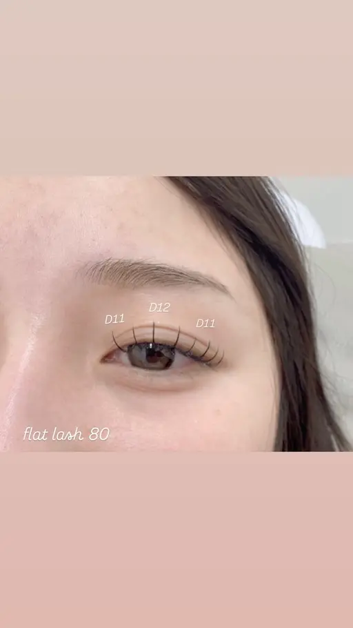 LEDフラットラッシュ80本✨〈オフ込み〉
