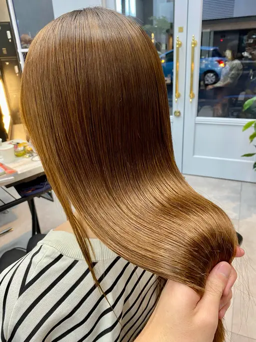 【期間限定クーポン🎁】髪質改善弱酸性ストレート✨＋カット✂️