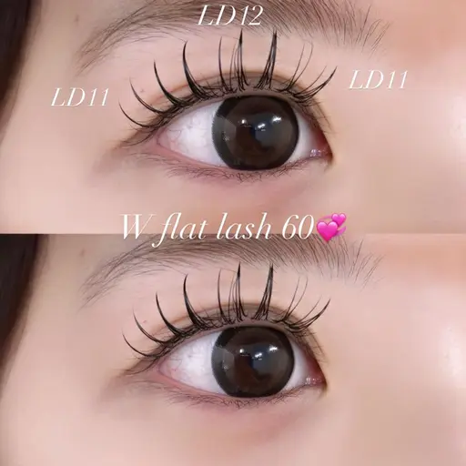 L/LDカールフラットマットラッシュ🎀120本【アイシャンプー、コーティング、オフ込み】
