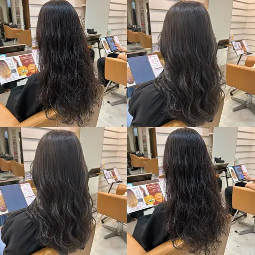 【シスキュア(クリーム)パーマ】【ロング・ミディアム限定🌈】【女性限定🐥🎈】11月限定募集です❣️