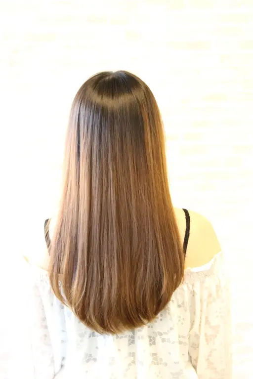 縮毛矯正+メンテカット