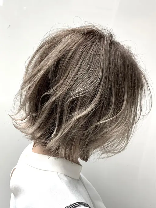 撮影モデルヘアセット