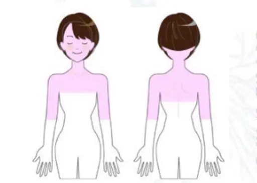 夜のみ🫧レディースシェービング《うなじ＋背中3分の1＋デコルテ＋肩から肘上》🫧