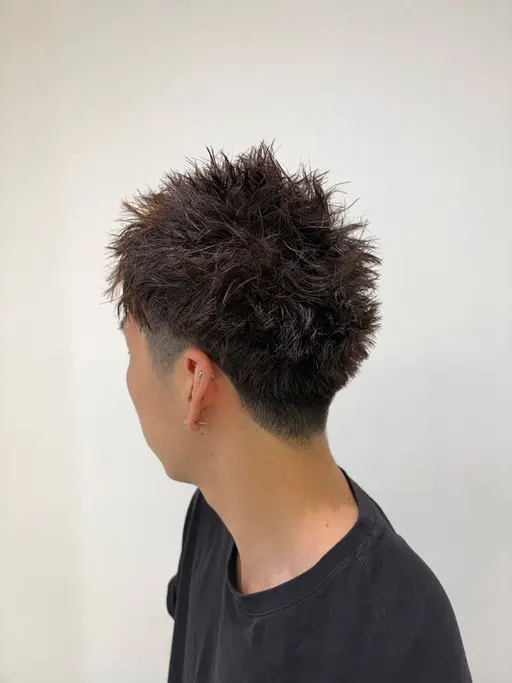 【スパイキーパーマ】シャンプー＋メンズカット＋ピンパーマ⚡️