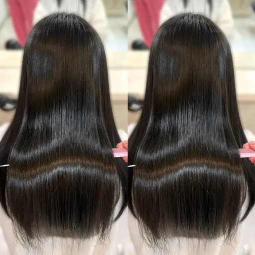 ✨新規様限定🎀自然な仕上がり🫧ダメージレス縮毛矯正【プラチナケア🥣】