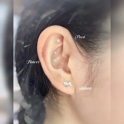 🌟耳ツボジュエリー🌟《両耳計5粒✨️》