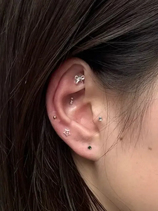 ✨💎👂耳ツボジュエリー👂💎✨♥12粒まで(片耳6粒)付け放題変更可