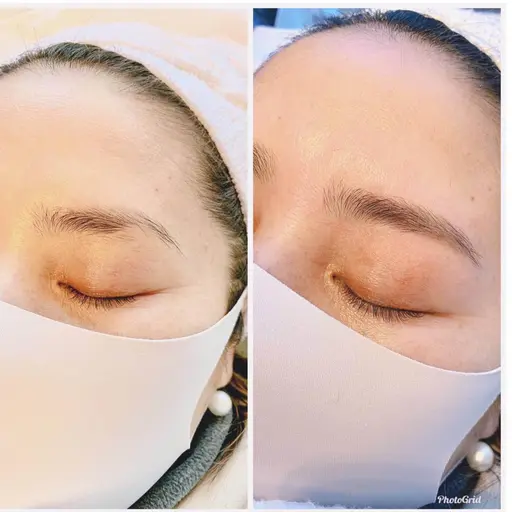 アイブロウ(眉毛)のWAX脱毛&眉デザイン