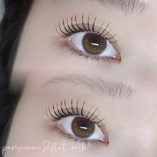 🌺パリエク　オフ込み　LEDフラットラッシュ100​〜​120本 アイシャンプー付き♡