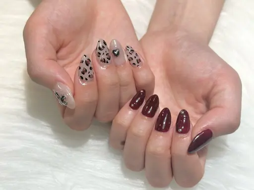 💗【ハンド】120分デザイン（ガッツリアート5.6本目安） 持込0K！（パーツ付け放題！）