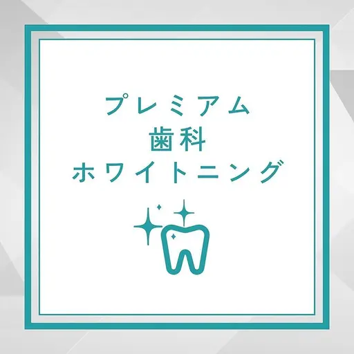 効果重視の方へ!!平均5トーンアップ⭐︎たっぷり60分プレミアム歯科ホワイトニング初回体験 ¥14800→¥7980