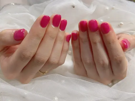 オフあり✨ハンドワンカラー・ラメグラデーション💎甘皮ケア込