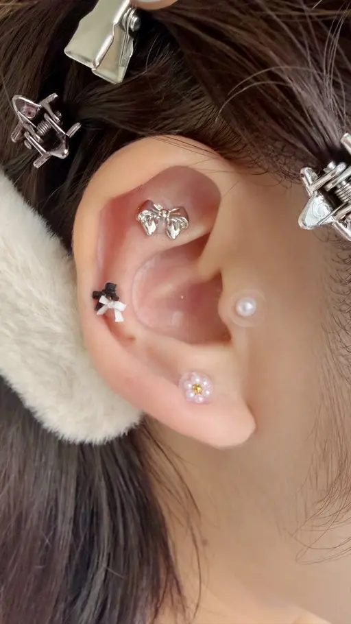 🫧💎🦋耳ツボジュエリー10粒🦋💎🫧お耳のかわいさアップグレード💖