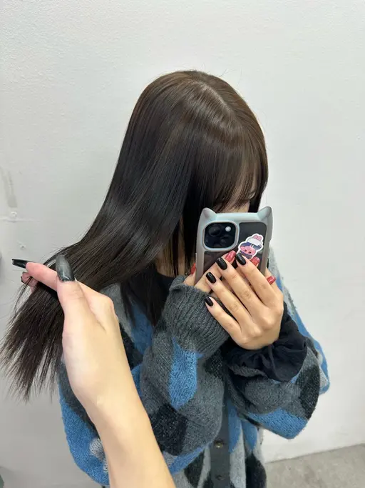 【ぷるっと艶髪に🩰🌸】艶髪ワンカラー+高保湿TR