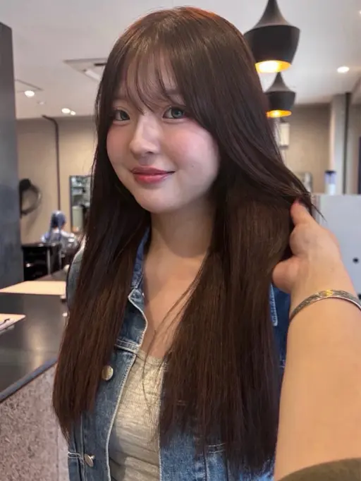 【ご新規様限定💕】ブリーチなしダブルカラー+前髪・顔まわりレイヤー+1stepトリートメント