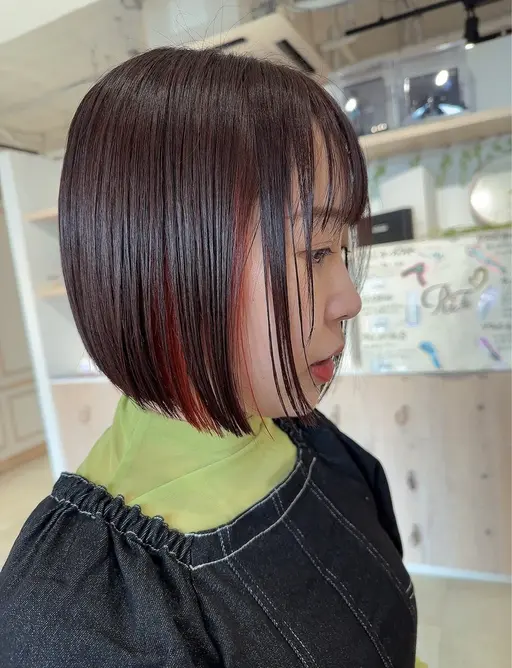 カット+イヤリング+カラー(リピーター様+¥550)