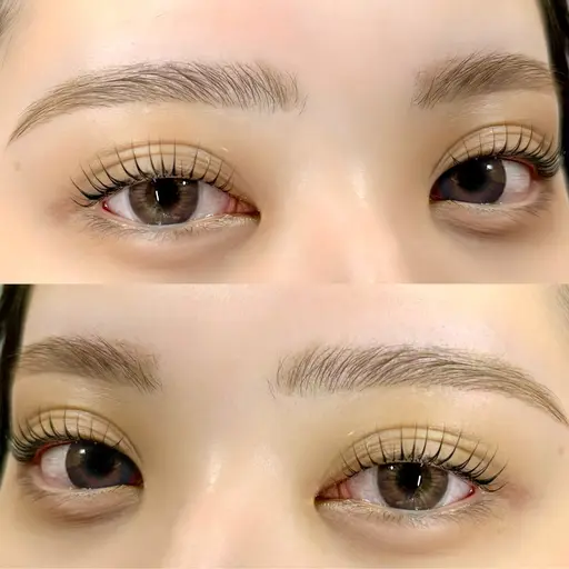 【SETで垢抜け】美眉スタイリング＋まつ毛パーマ《トリートメント付き》