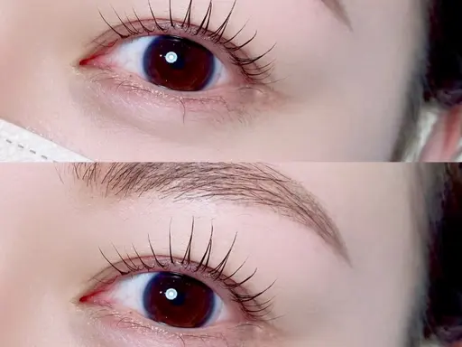 🧡11.12月限定🧡似合わせまつげパーマ/パリジェンヌ【束感コーティング付き】​〜​モデル価格​〜​