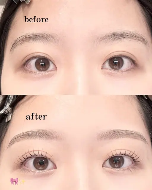 【当日限定🌿】まつ毛パーマ&美眉スタイリング(間引き込み)