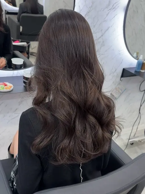 【人気No.1🌟】韓国風カット+透明感カラー+オージュア4stepトリートメント+巻きスタイリング