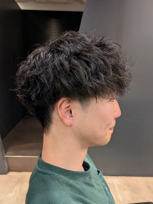 『新規限定‼️』メンズカット＋パーマ種類相談💇‍♂️￥7700～12800