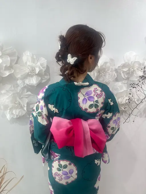 🎐【8月限定】浴衣着付け＋ヘアセット