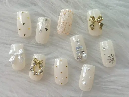 【オフあり】選べる🤶✨クリスマスネイル🎄