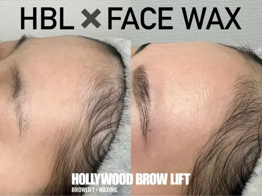 【人気NO.1＊贅沢menu】眉毛パーマ×FACE WAX