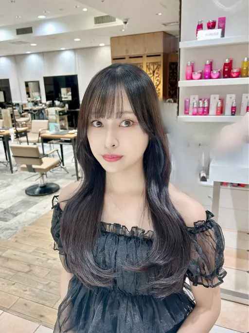 前髪顔周りカット+超音波高保湿トリートメント