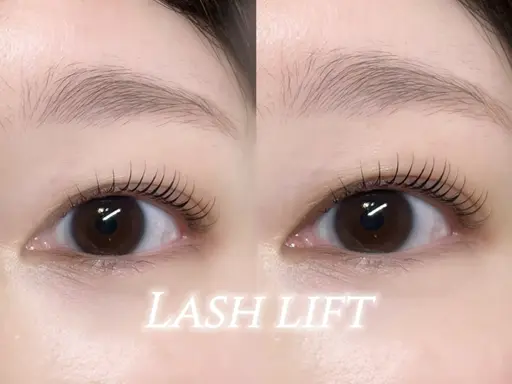 うる艶水分たっぷりケラチンまつ毛パーマ🤍*ブラックコーティング+¥550