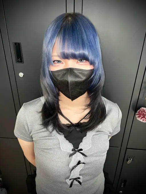 《ワンカラー➕前髪カット》色落ちしてきた明るい髪にカラーだけしたい方にオススメ💁‍♀️