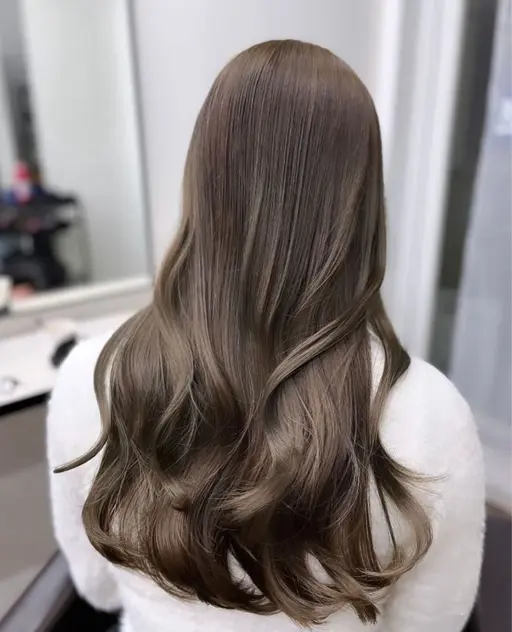 【ブリーチなしで透明感✨】ダメージレス✨プレミアムダブルケアカラー➕カット➕ケアトリートメント💐(詳細お読みください)