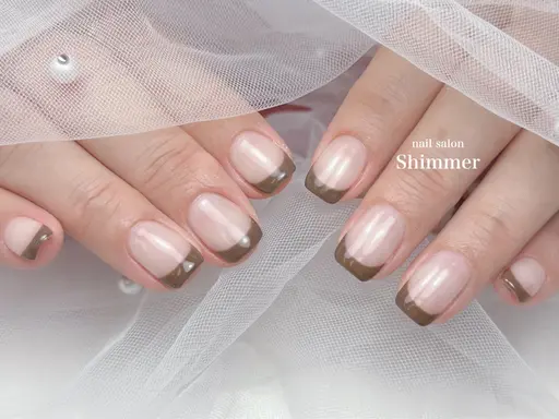 《オフなし》【11月18日限定】フレンチネイル☆4000円※口コミ必須