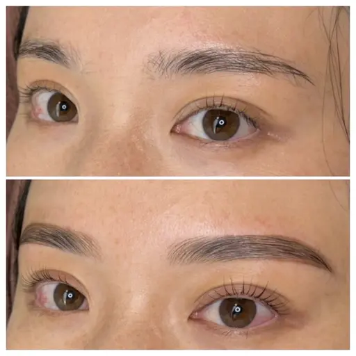 【垢抜け眉毛】スタイリング×ハリウッドブロウ(艶肌wax込み)♪ 眉毛の形や毛流れをしっかり整えたい方必見✨