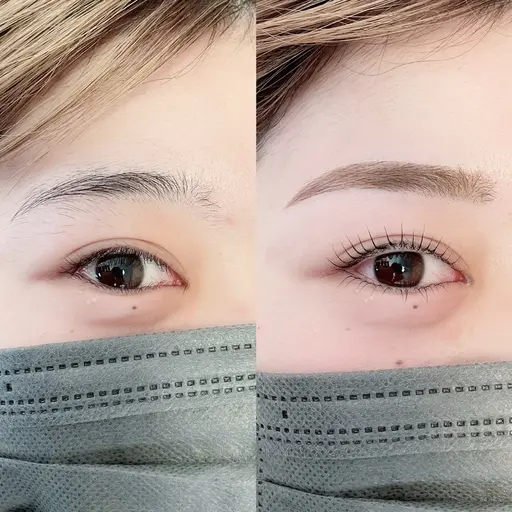 【人気】ラッシュリフト×眉毛ワックス通常￥11000→￥6000