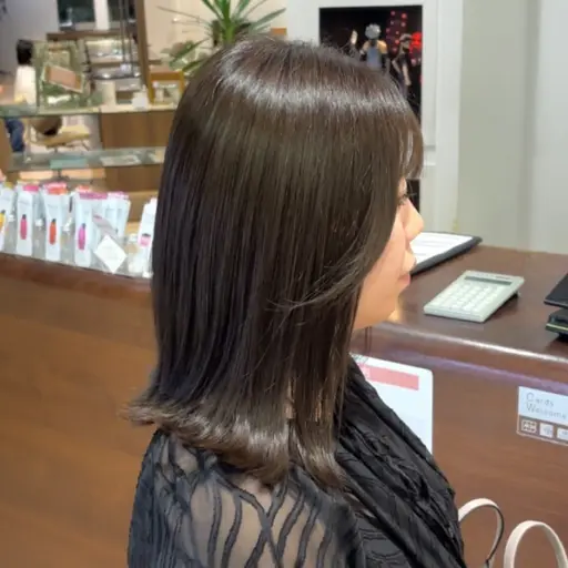 カット＆透明感カラー＆トリートメント