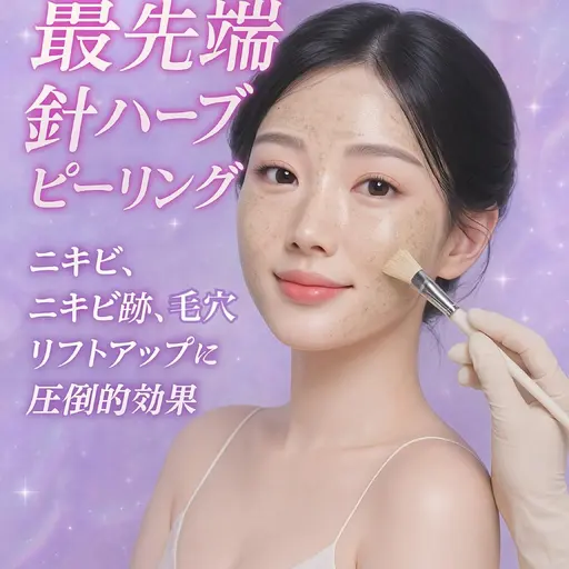🌿【剥離あり】1日2組限定🌿10月キャンペーン！最先端針ハーブピーリング　¥15,400→ 《¥4,400》