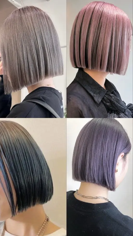 𓊆営業後19時～限定!!𓊇⚡️無料カット⚡️       パツっと切りっぱなしボブ✂︎    ☆残り3名☆