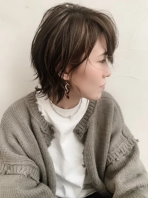 【1日1名限定】イヤリングカラー+カット【撮影モデル価格】