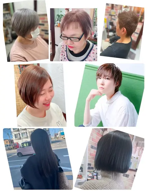 【白髪染めor オシャレ染めOK】カット&カラー ¥8.000