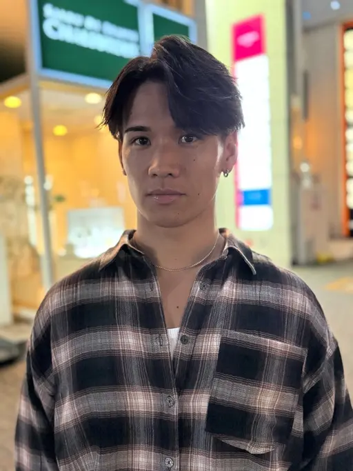 【眉カットつき】メンズカット