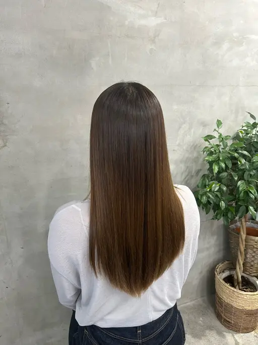 ⭐️ブリーチ毛専用髪質改善ストレート⭐️