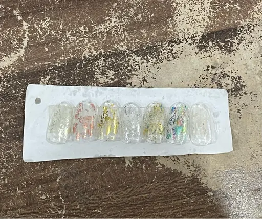 🌸オフ無有◎ラメグラデーション仕上げorホイル仕上げ　長さだし3本テストモデル様募集！