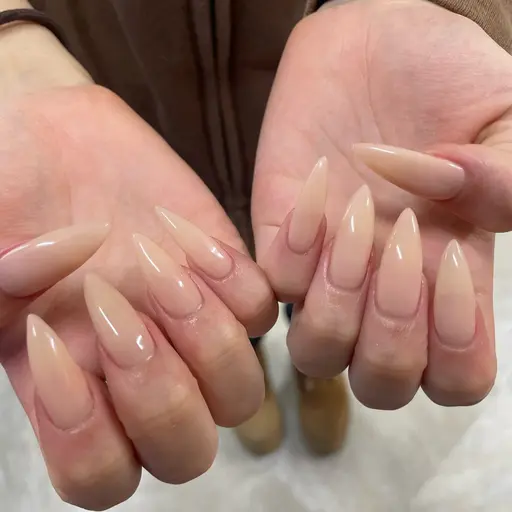 ‼️限定価格‼️【💅💫長さ出し10本＋スキンカラー💅💫】