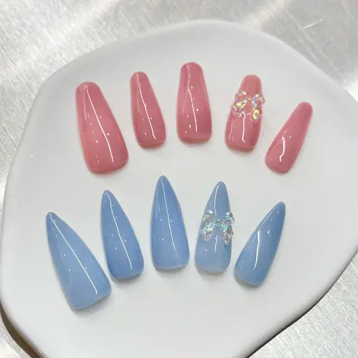 オフなし《 10本チップ長さだし 》ワンカラー