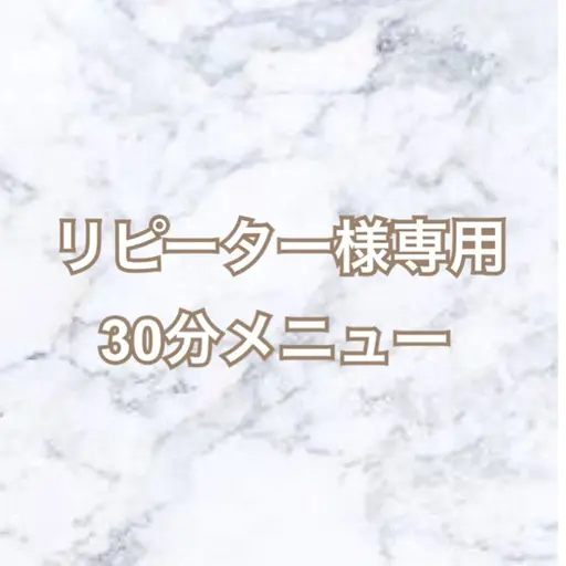 【リピーター様専用30分メニュー】眉毛ワックス脱毛・サロンケアラッシュアディクト/各種チケットお持ちの方